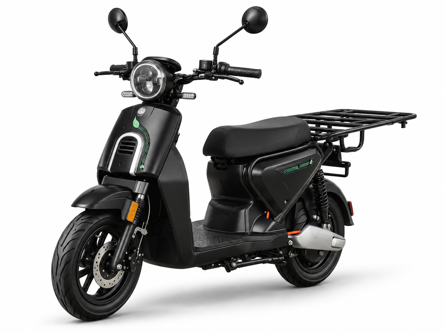 SIEKON C8s electric motorcycle · Black (without cargo box)